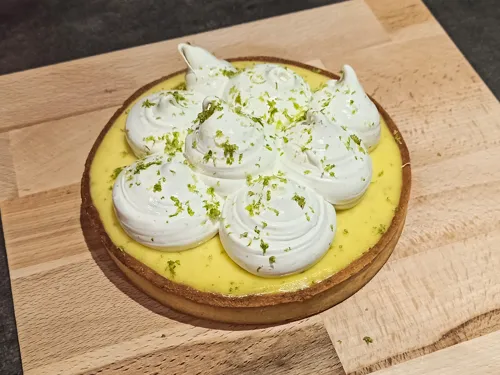 Tarte citron meringuée